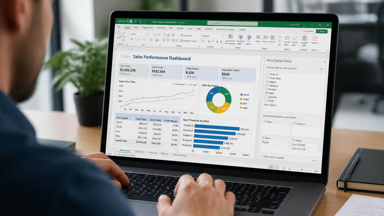 Microsoft Excel dashboard