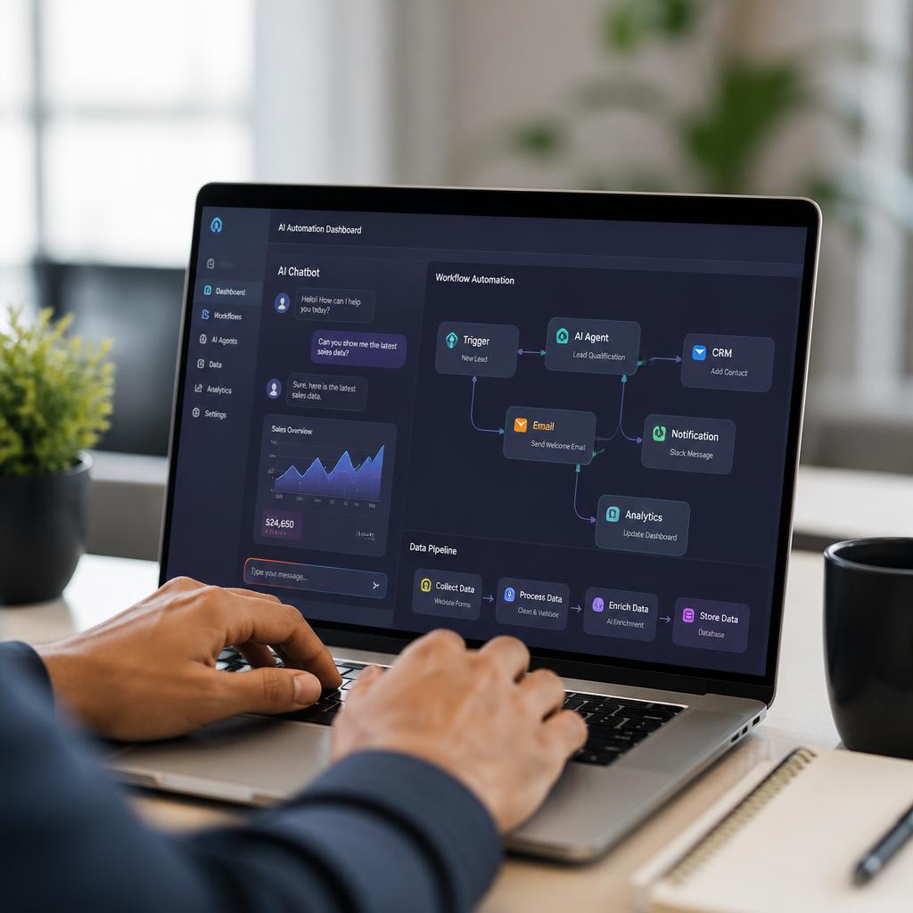 AI & automation workspace